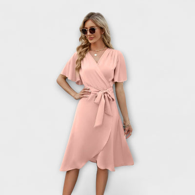V-Neck Summer Dress - Delphine