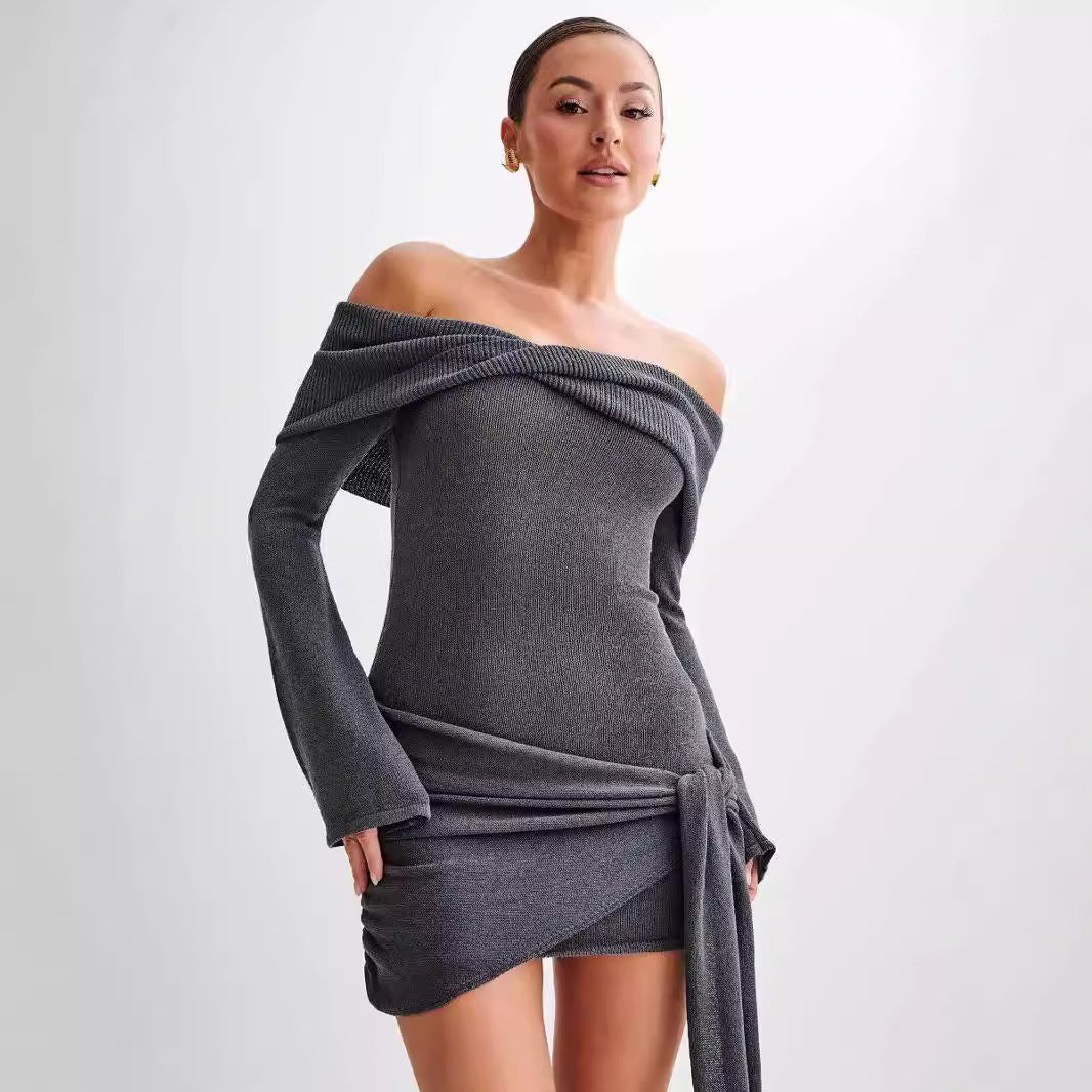 Ysolyn | Knitted Mini Dress