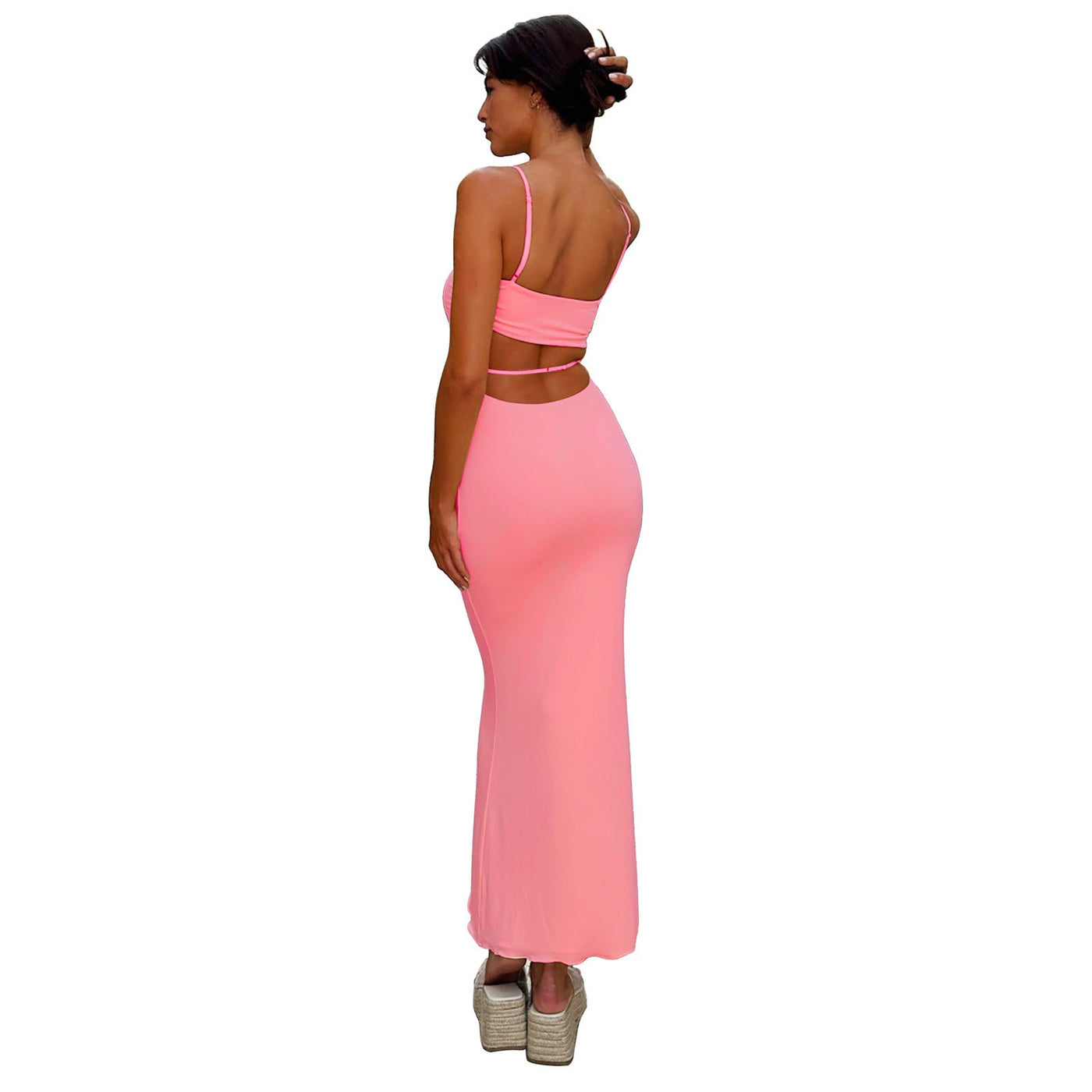 Cara | Backless Maxi Dress