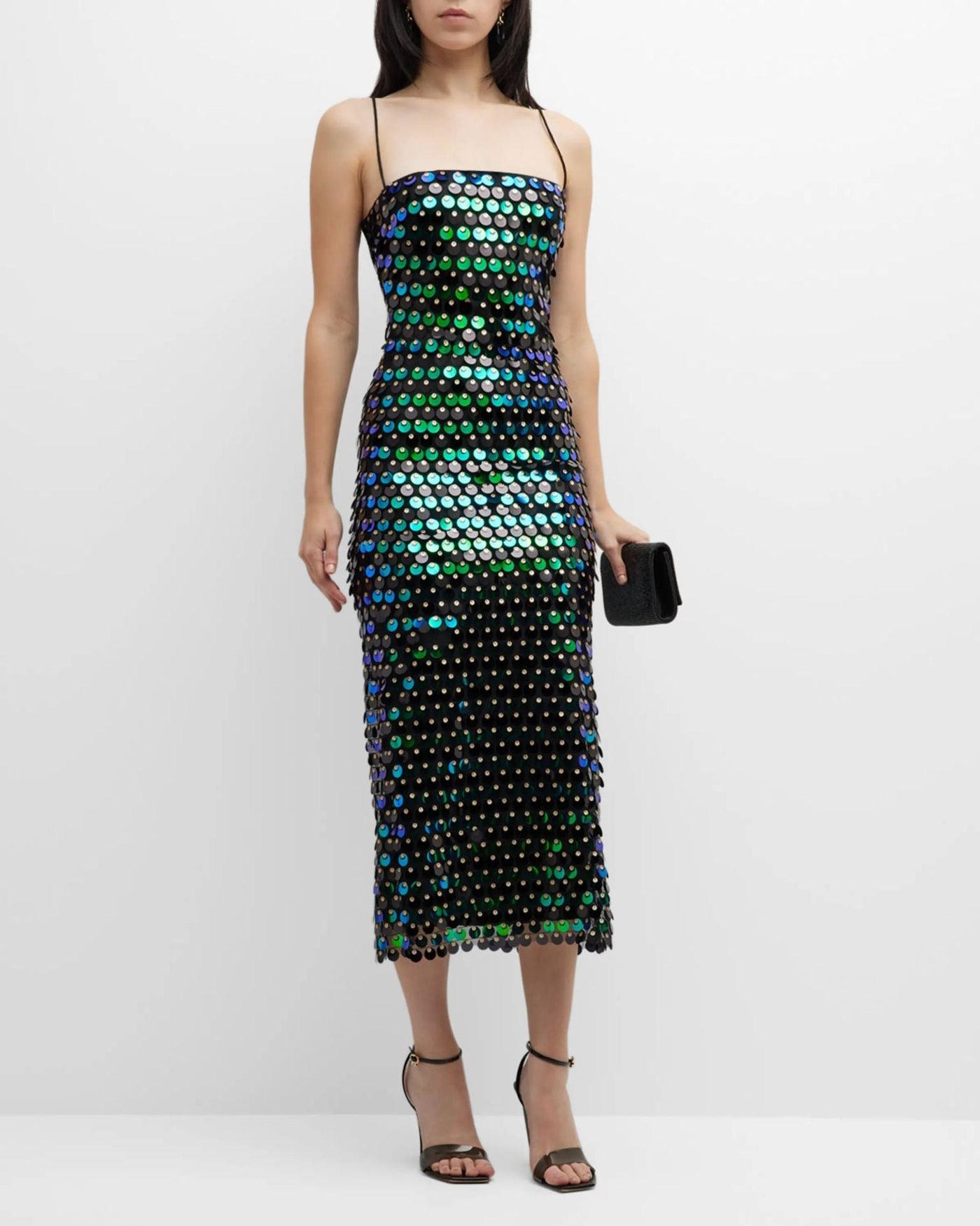 Vaenora | Sequins Midi Dress