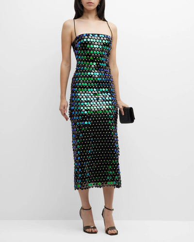 Vaenora | Sequins Midi Dress