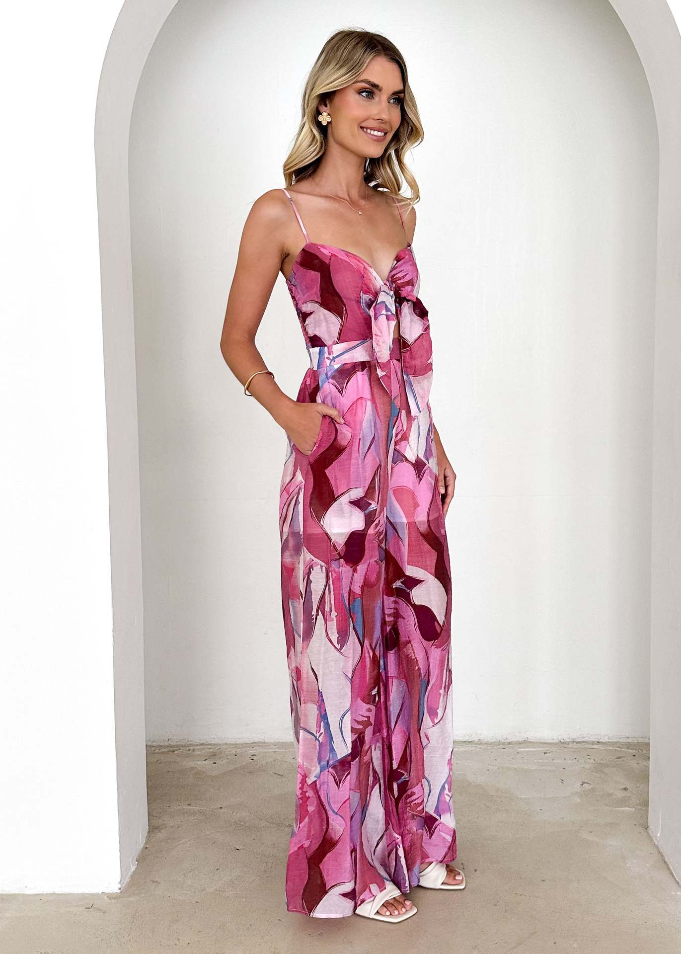 Hera | Abstract Jumpsuit