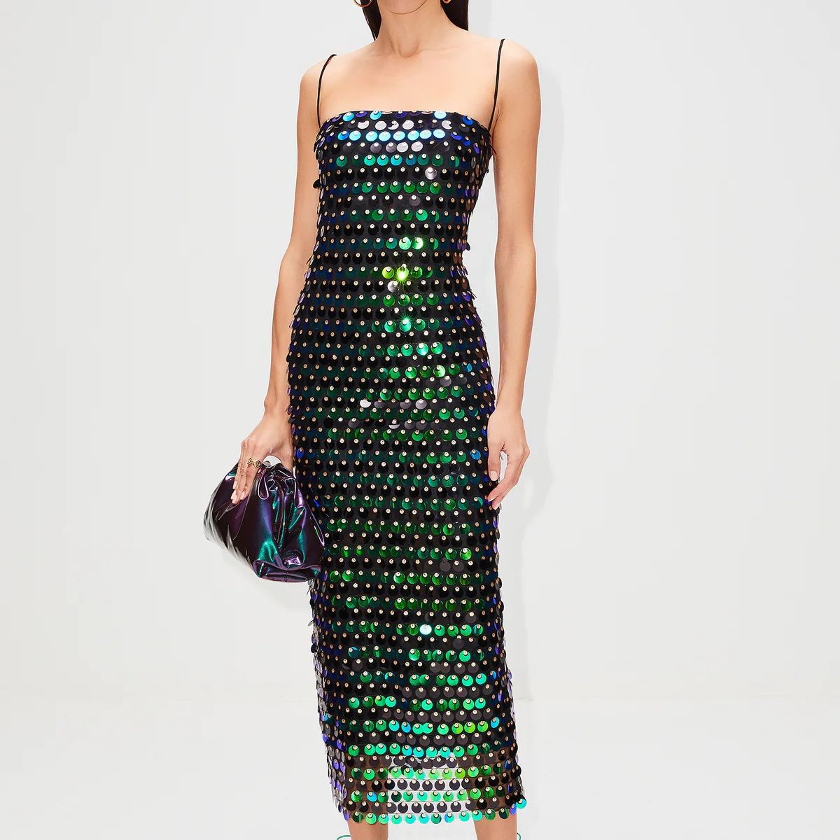 Vaenora | Sequins Midi Dress