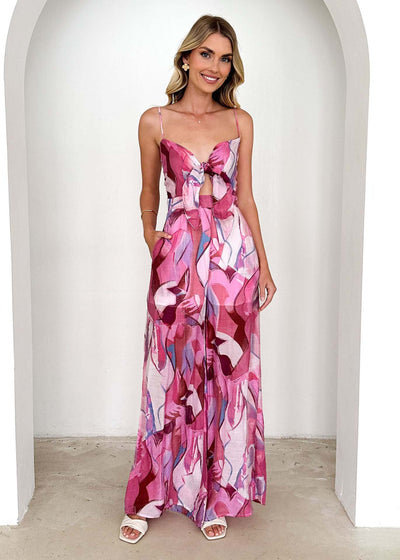 Hera | Abstract Jumpsuit