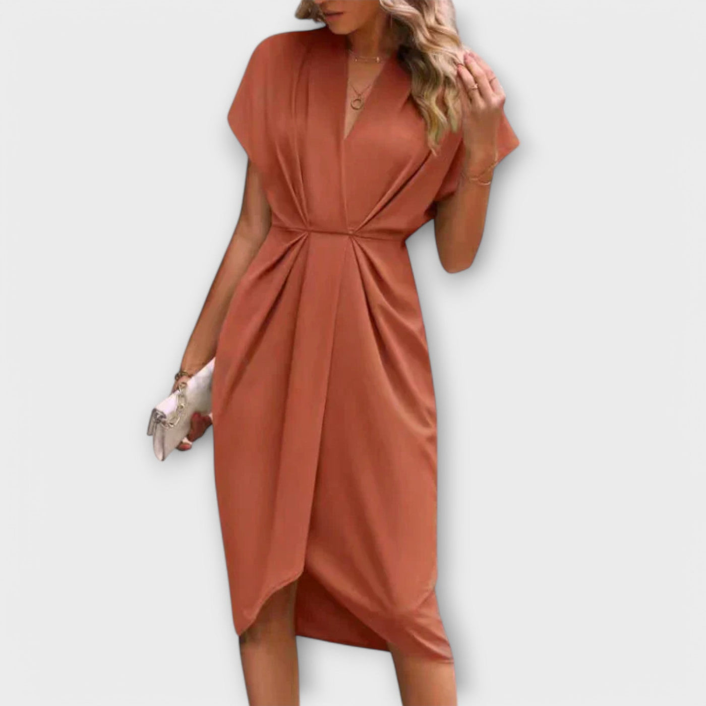 Serena | Black Midi Dress