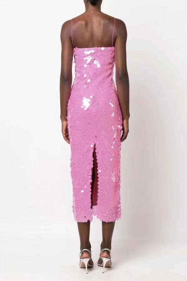 Vaenora | Sequins Midi Dress