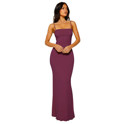 Cara | Backless Maxi Dress