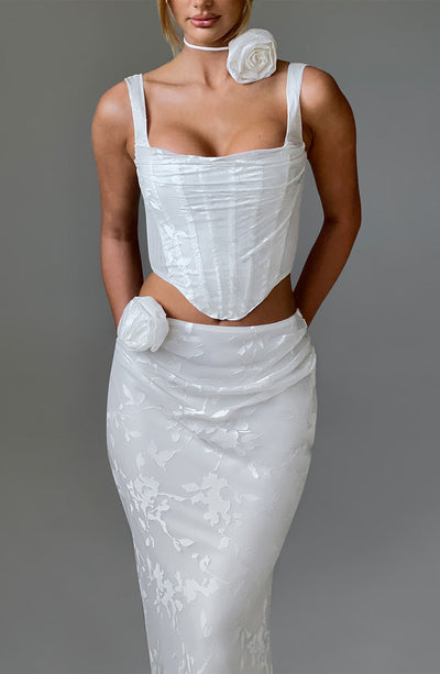 Brittany | Rose Choker Dress