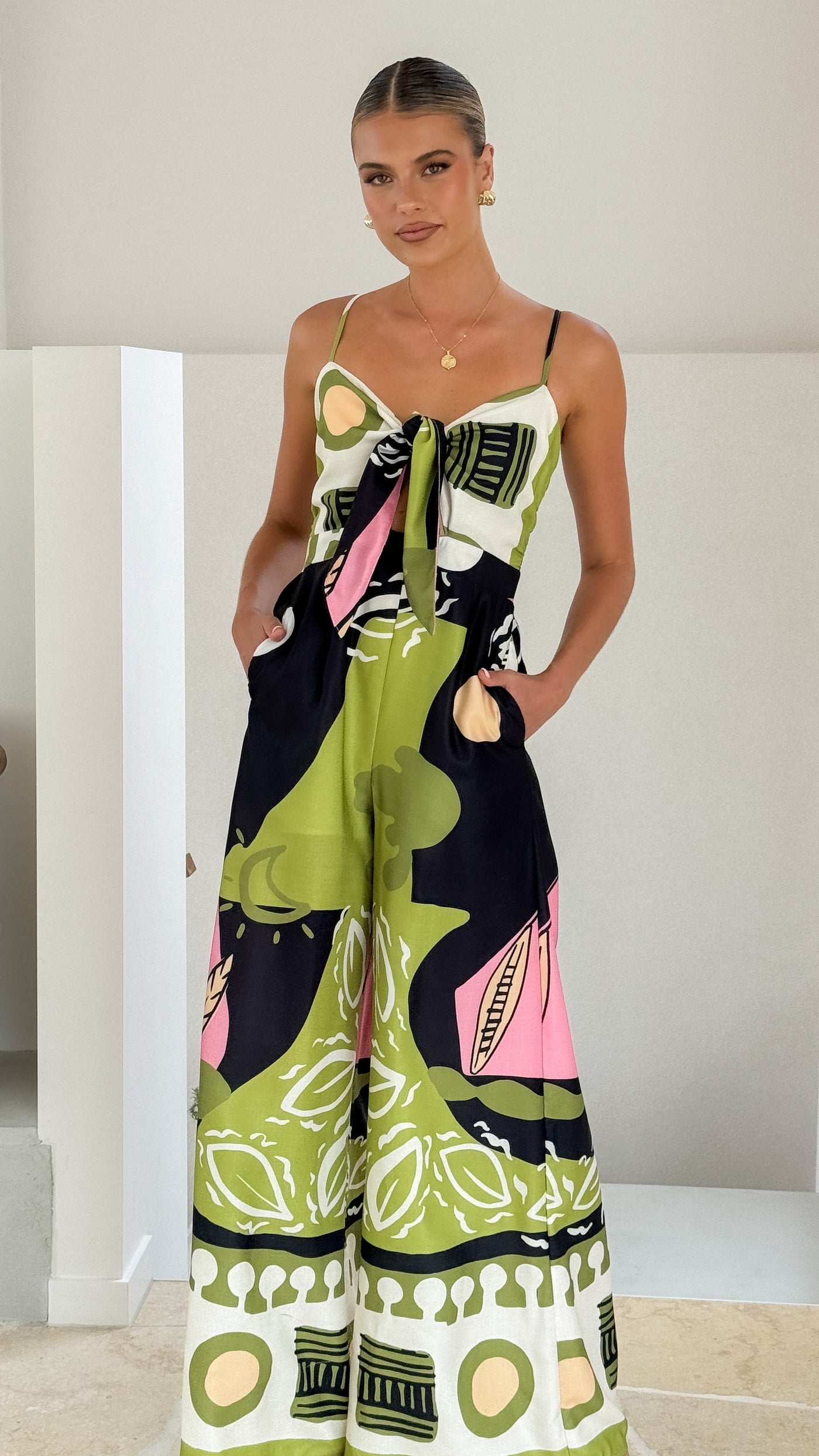 Gaia | Print Jumpsuit
