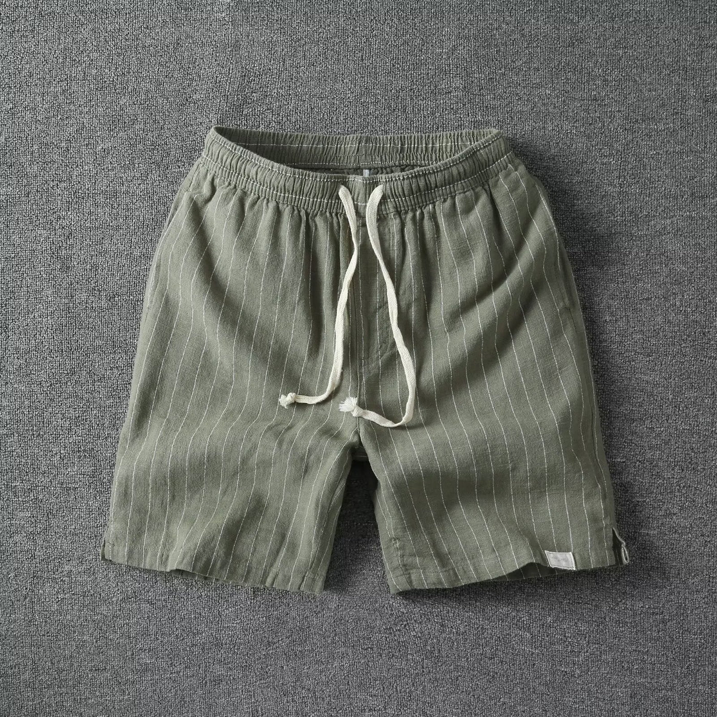 Striped Drawstring Pants