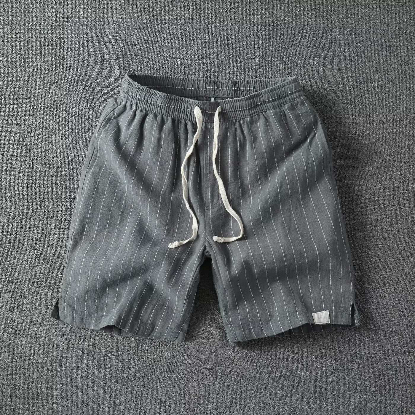 Striped Drawstring Pants