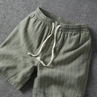 Striped Drawstring Pants