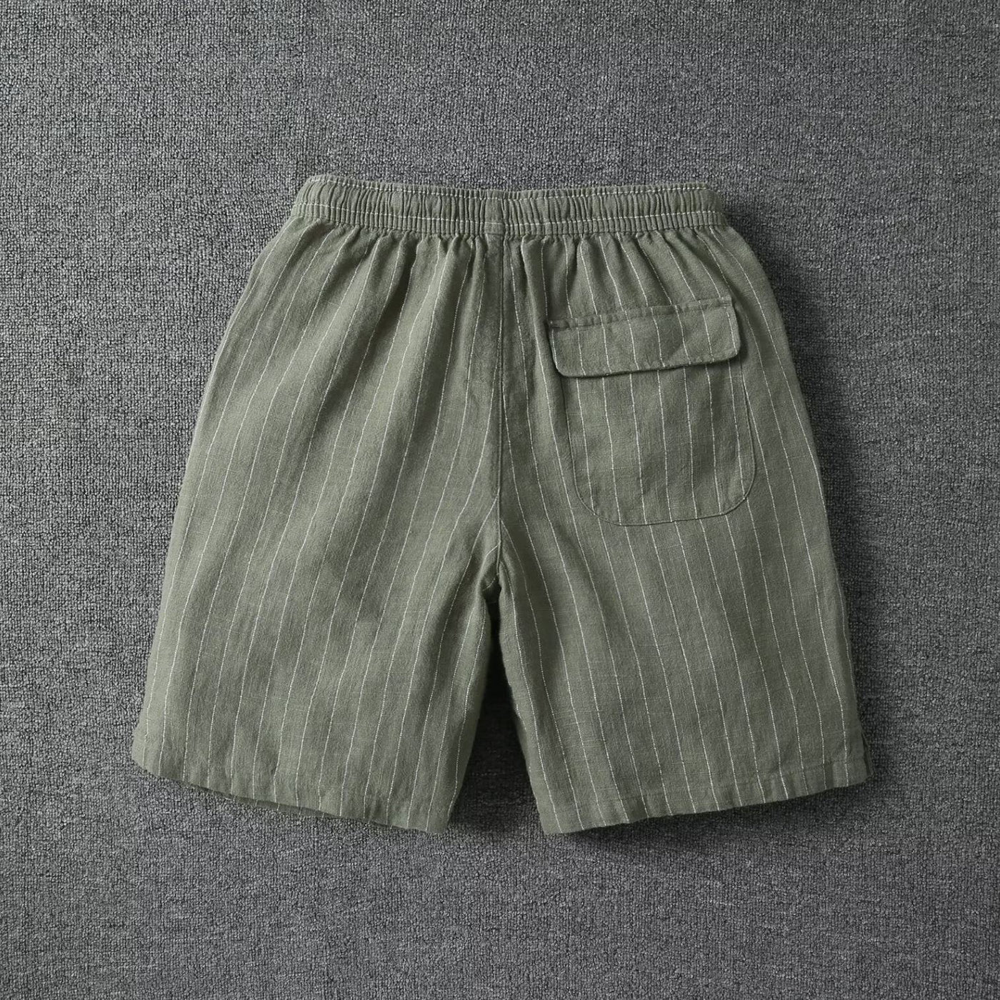 Striped Drawstring Pants
