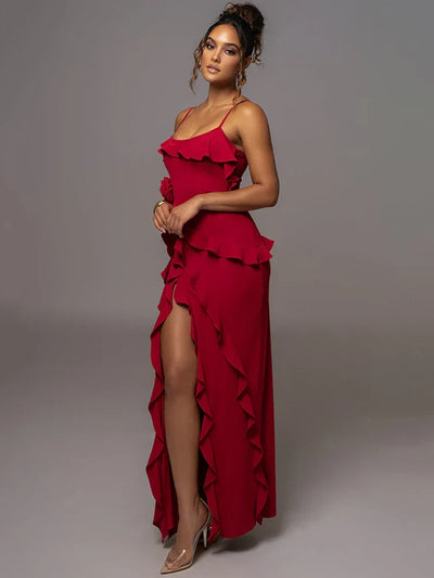 Siren | Slit Maxi Dress