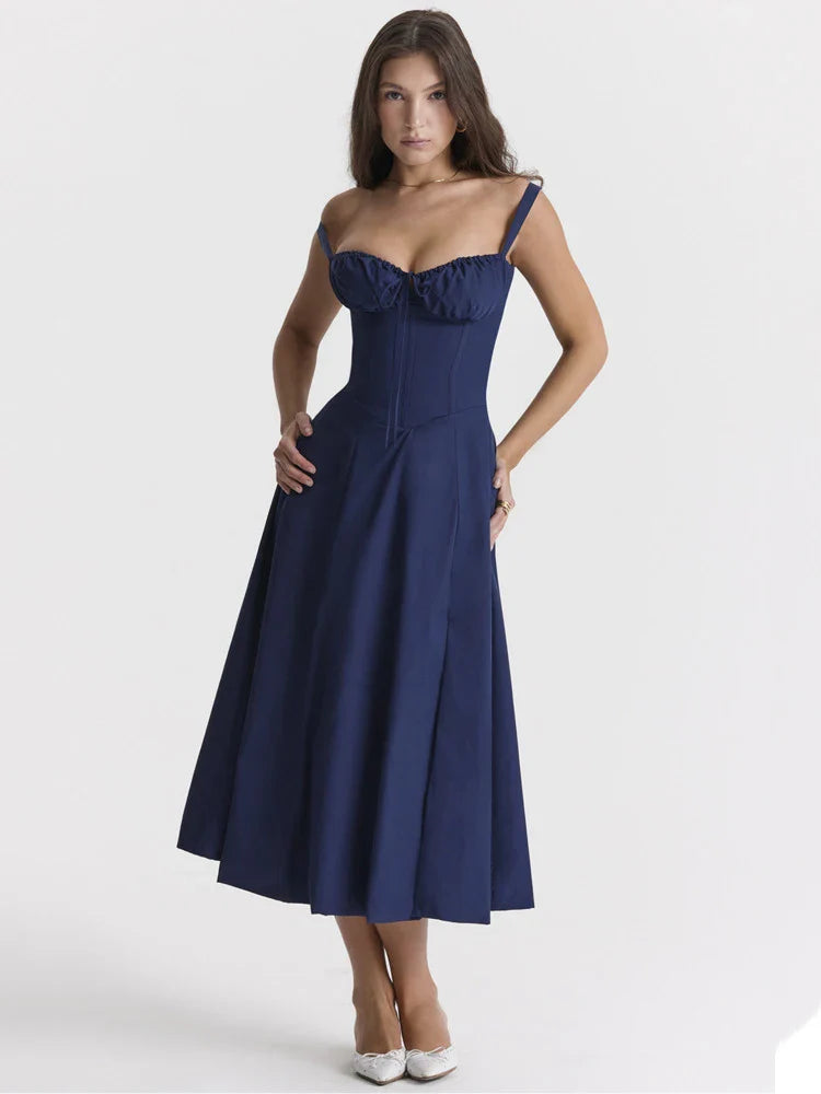 Corset Midi Dress - Selena