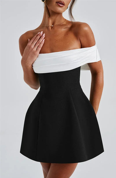 Bianca | Satin Mini Dress