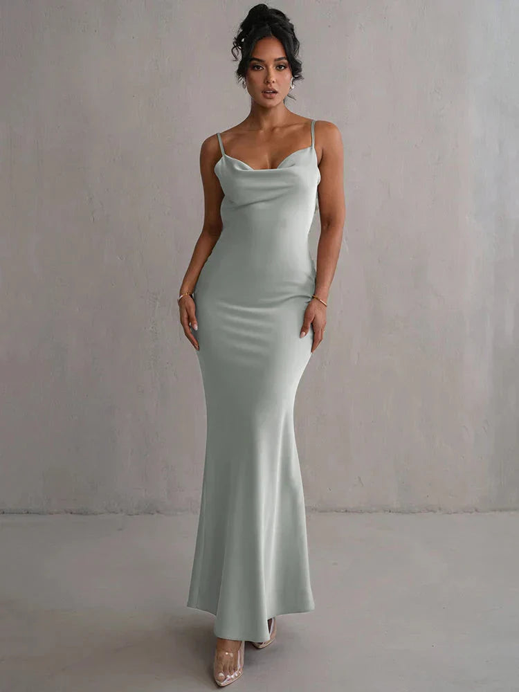 Cassiane | Satin Maxi