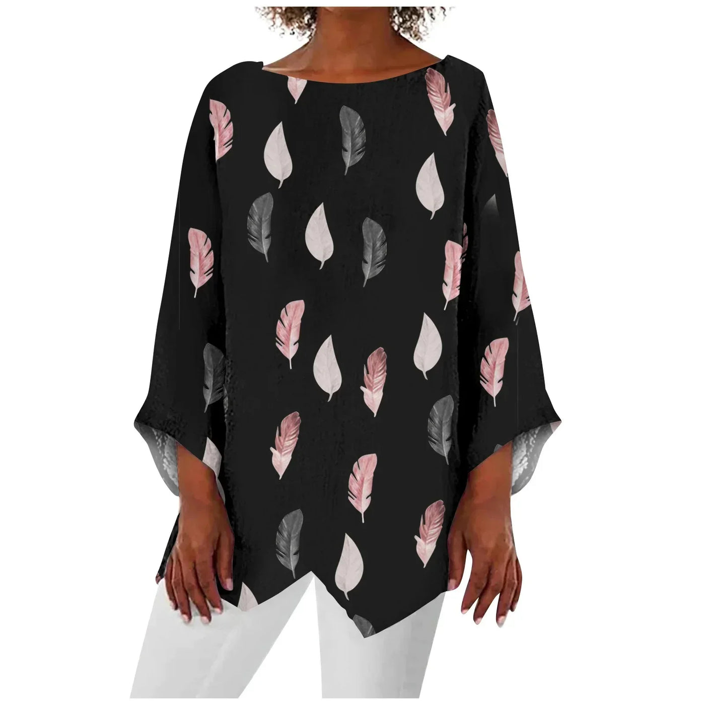 Linen top "Garden Party" – Soft & sophisticated