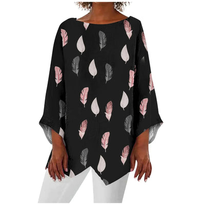 Linen top "Garden Party" – Soft & sophisticated