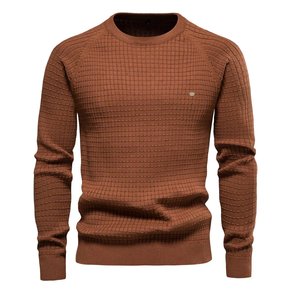 MIRAVO | Men's Diamond Pattern Jumper