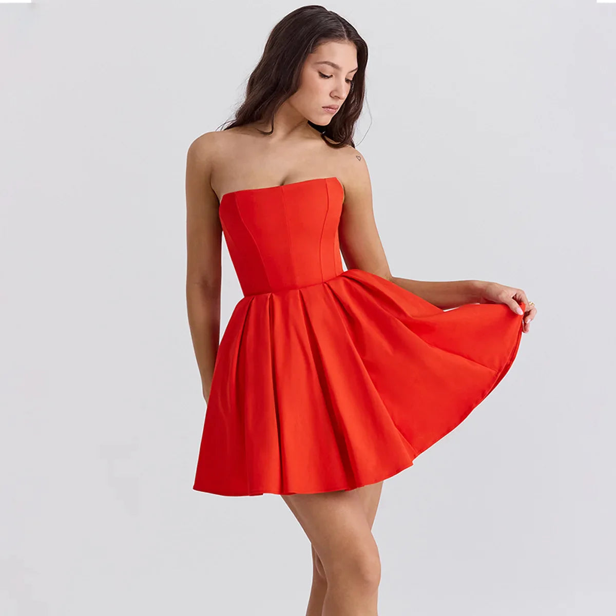 Bandeau Mini Dress