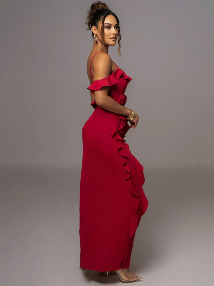 Siren | Slit Maxi Dress