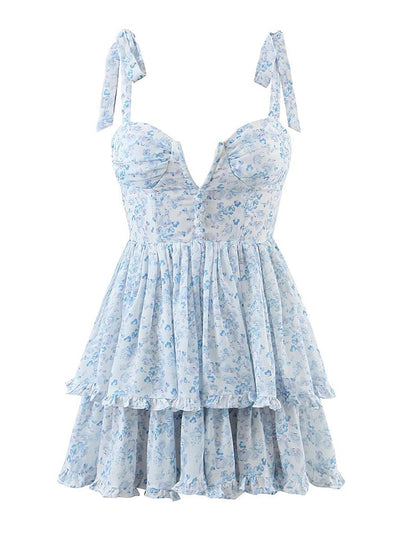Jasmine | Ruffle Mini Dress