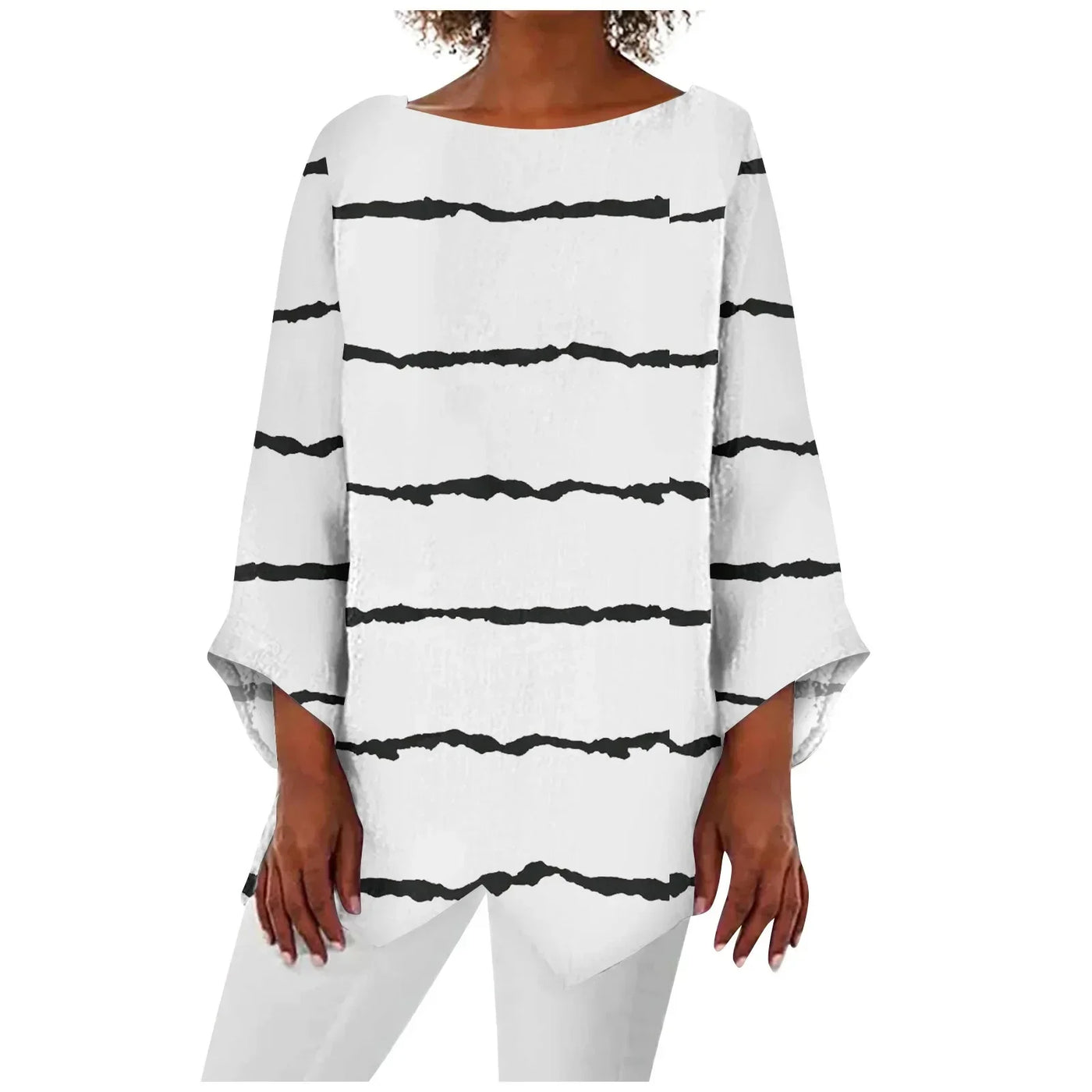 Linen top "Garden Party" – Soft & sophisticated