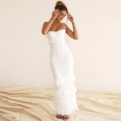 Embroidered Maxi Dress