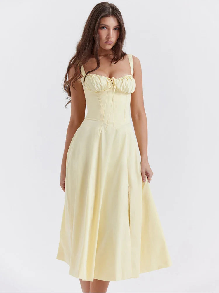Corset Midi Dress - Selena