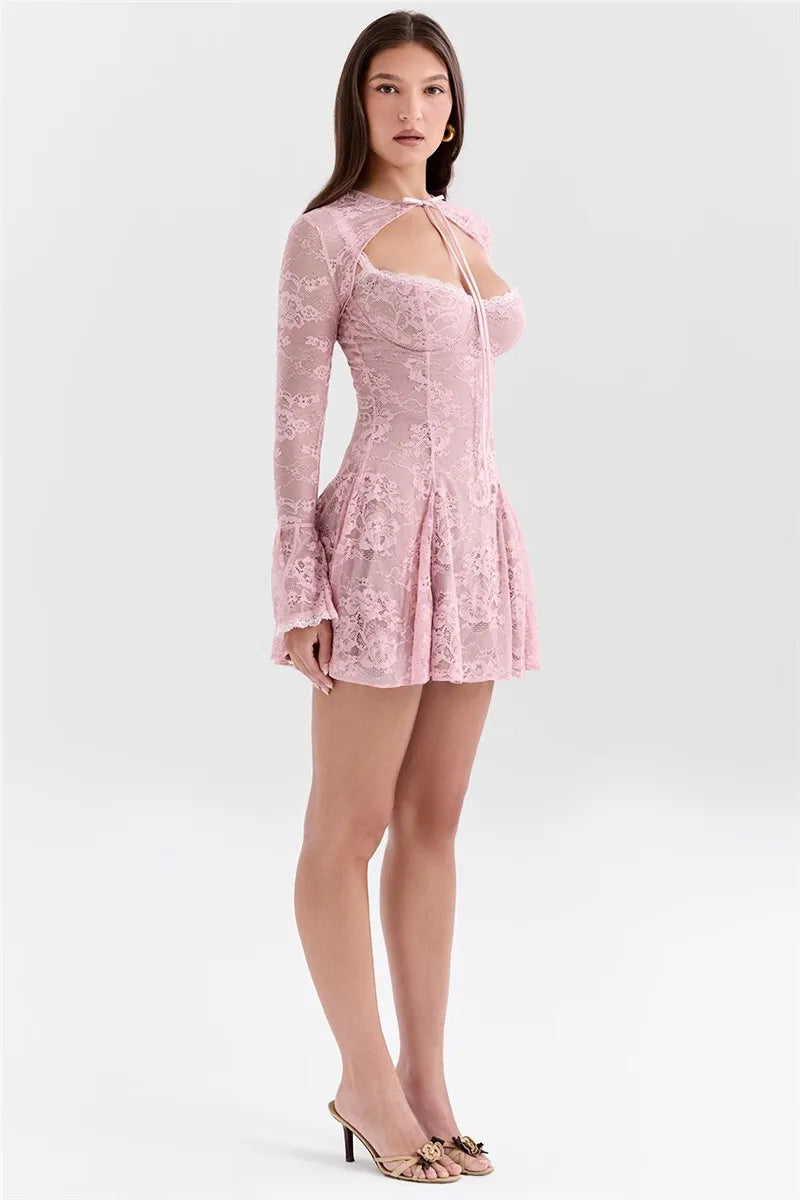 Bianca | Lace Mini Dress