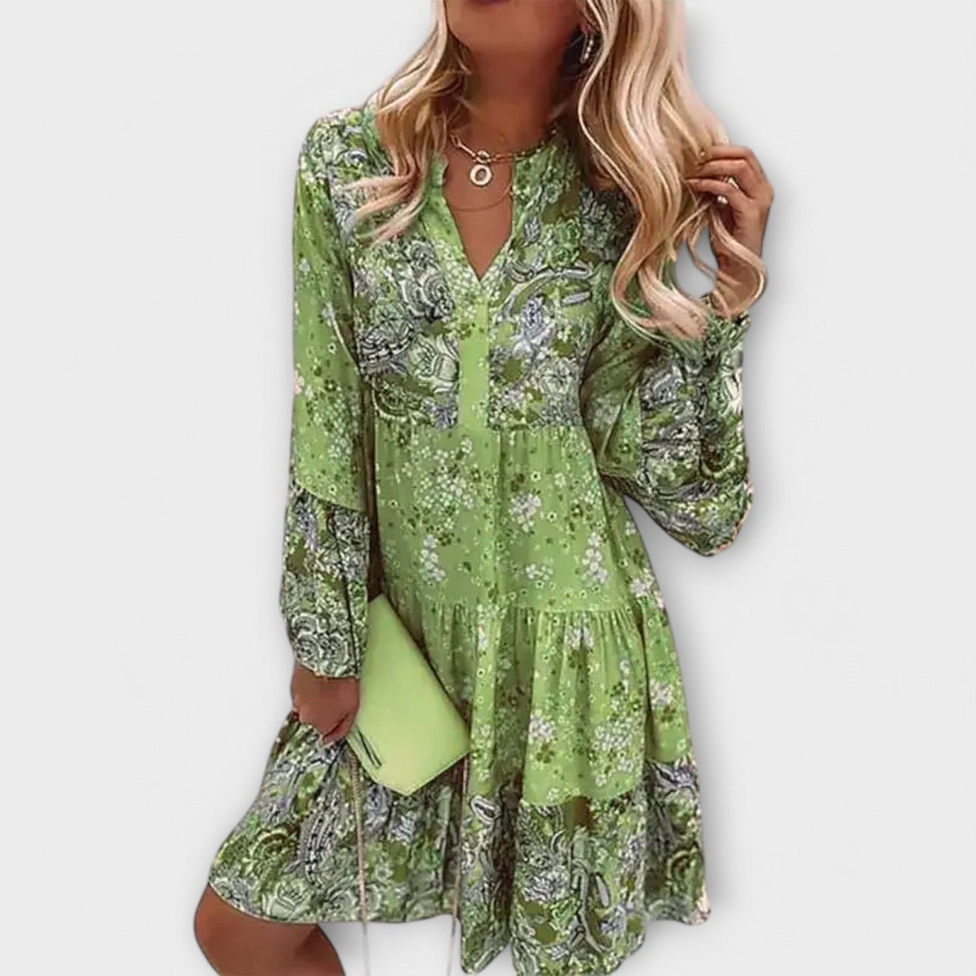 Boho A-Line Dress
