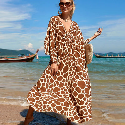 Silk dress "Sunday Picnic" – Soft & sophisticated