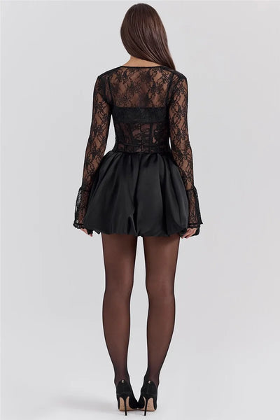 Emilia | Lace Mini Dress