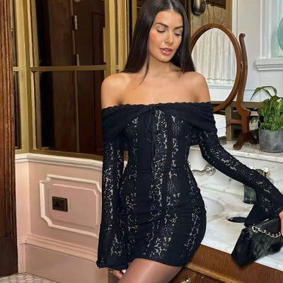 Sonya | Lace Mini Dress