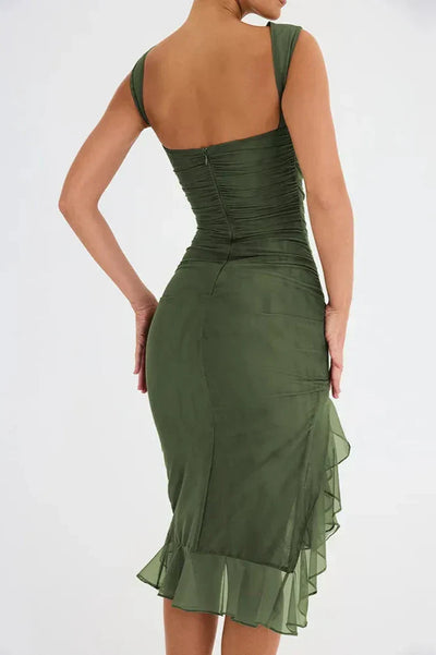 Lorienne | Ruffle Dress