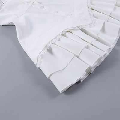 Milkmaid Mini Dress