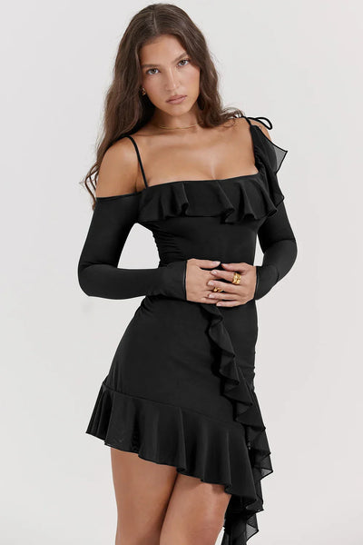 Ruched Mini Dress