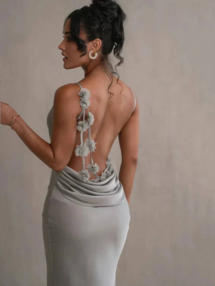 Cassiane | Satin Maxi