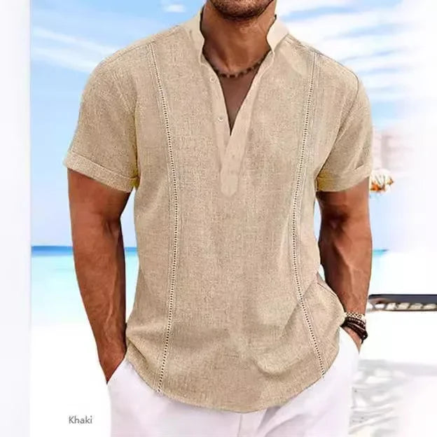 Cuban Collar Shirt