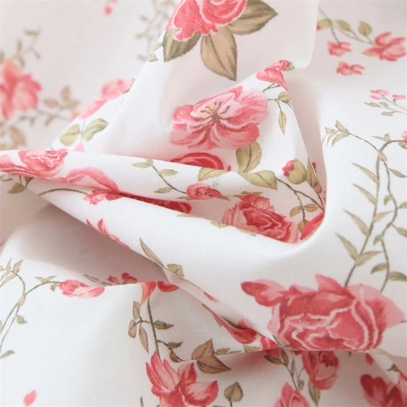 Floral Split Midi Dress - Adalyn