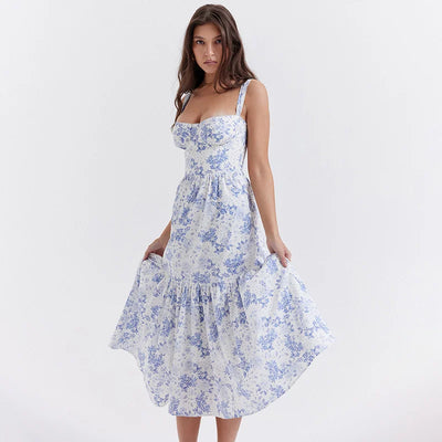 Floral Midi Dress - Marielle