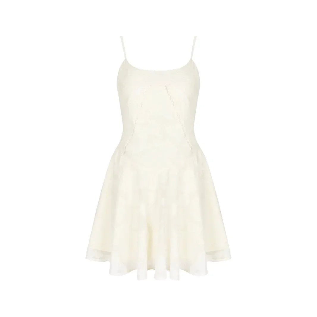 Embroidered Corset Dress
