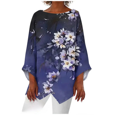 Linen top "Garden Party" – Soft & sophisticated