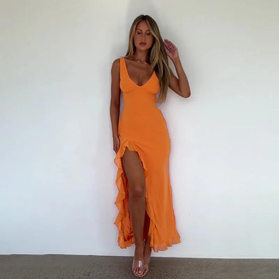 Bianca | Slit Maxi Dress