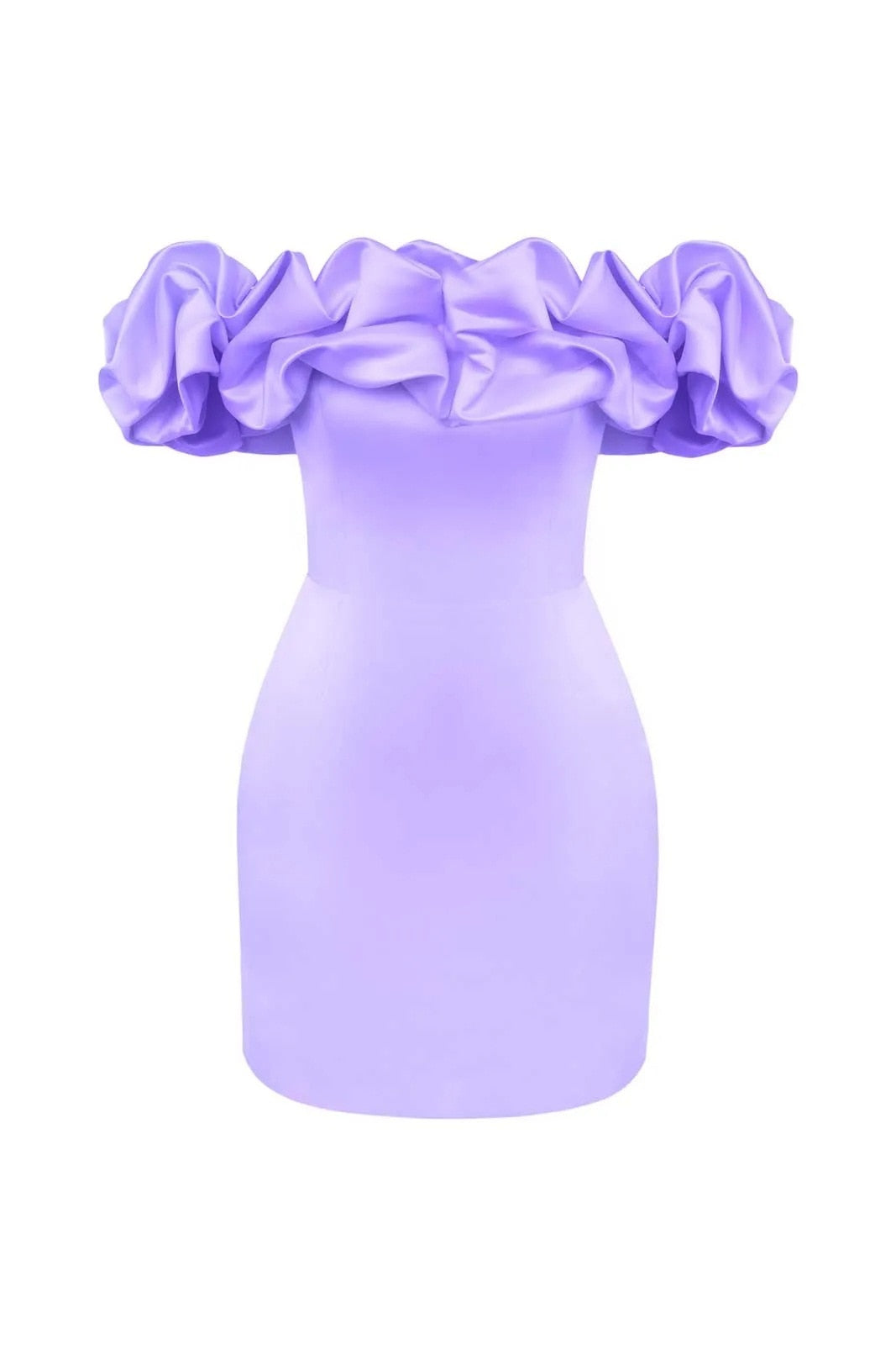 Satin Mini Dress - Whispers of Elegance