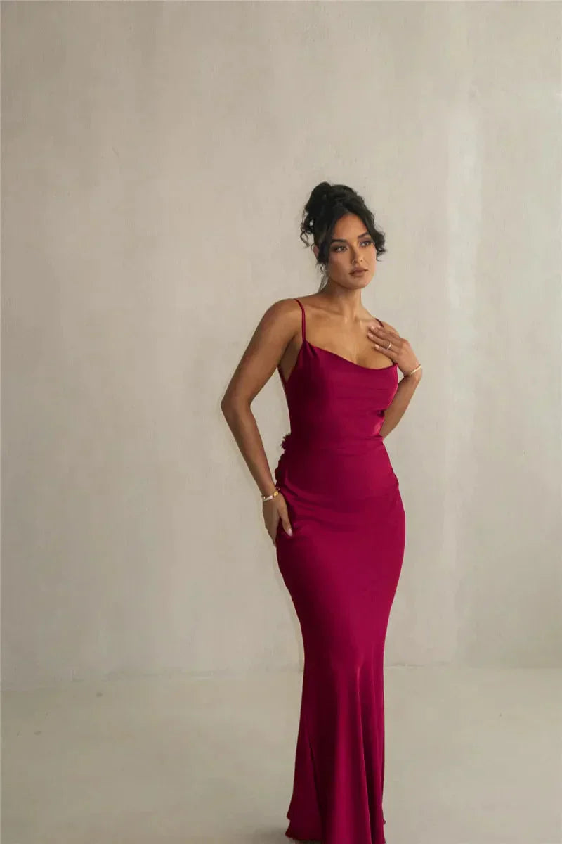 Cassiane | Satin Maxi