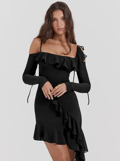 Ruched Mini Dress