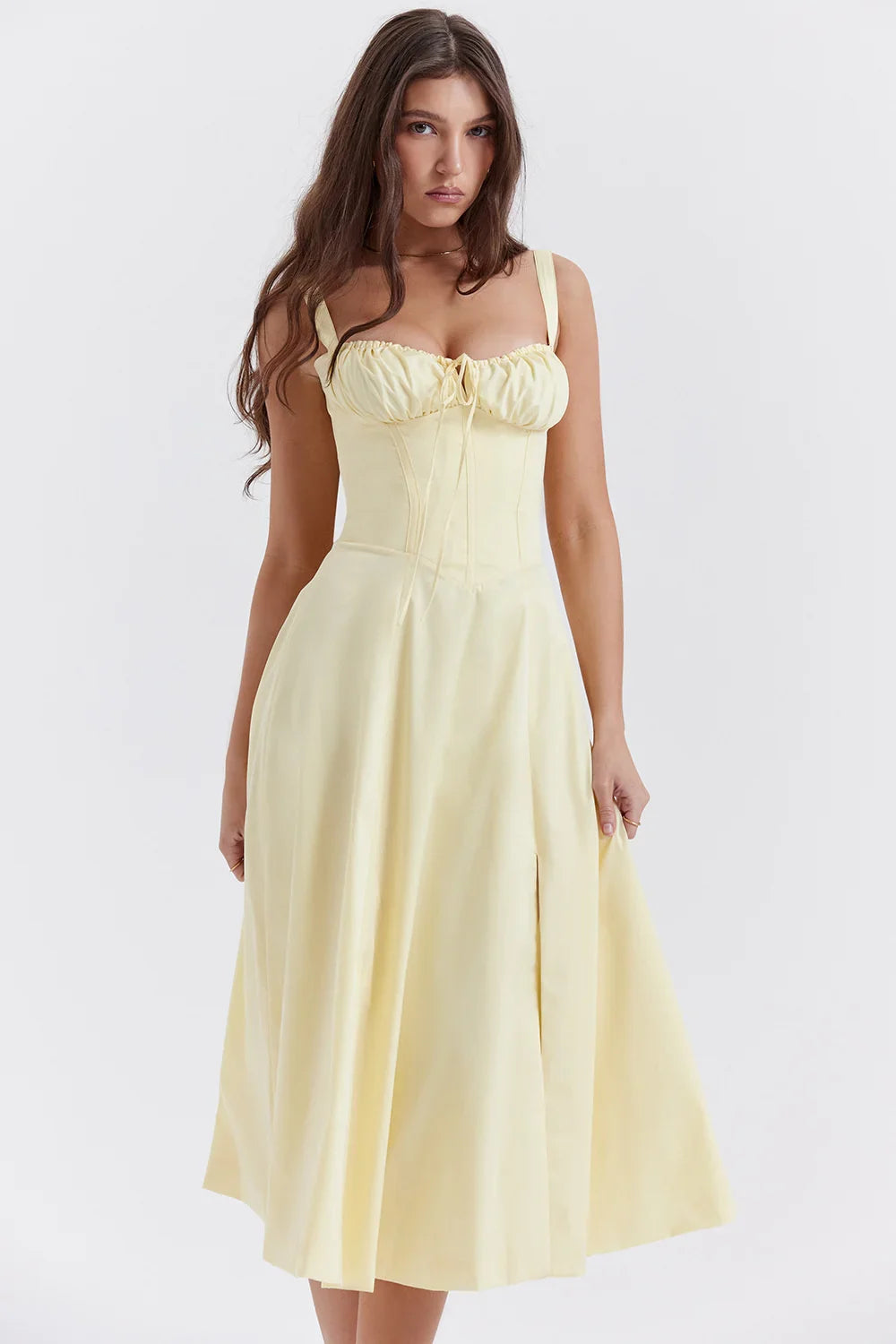 Corset Midi Dress - Selena