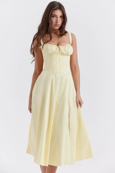Corset Midi Dress - Selena